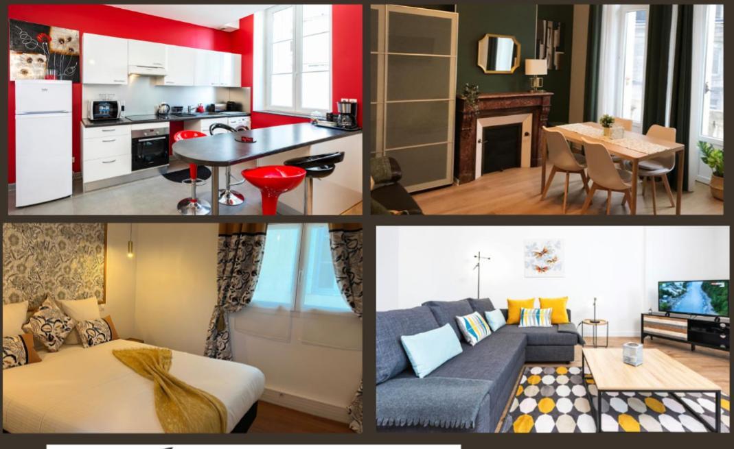 Aquitain Home Chambre Studio Appartement Gare Saint Jean Bordeaux Exterior photo